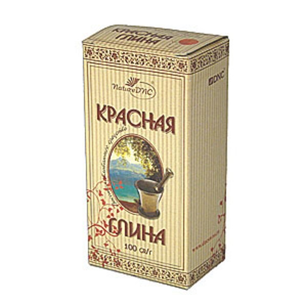 Глина Косметическая Красная 100 гр